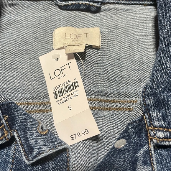 LOFT Outlet Denim Jacket - Picture 3 of 3